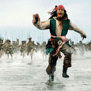 Johnny Depp interpretó al capitan Jack Sparrow en la saga de los Piratas del Caribe