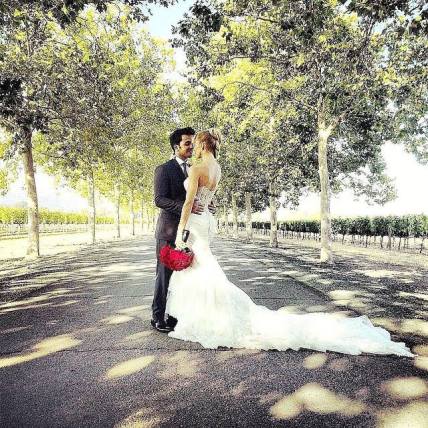 La imagen que publicó en su pagina 