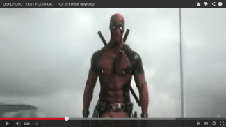 Captura de pantalla del metraje de prueba de "Deadpool" la película.  (Copyright: 2013 20th Century Fox/Marvel Comics)