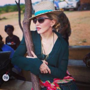 La cantante, actriz y directora de cine Madonna