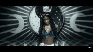 Screenshot (Captura de Pantalla) of Music video by Azealia Banks performing Yung Rapunxel. (C) 2015 Azealia Banks / Prospect Park