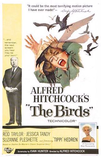 Michael Bay producirá el remake de la película «Birds» por Alfred Hitchcock