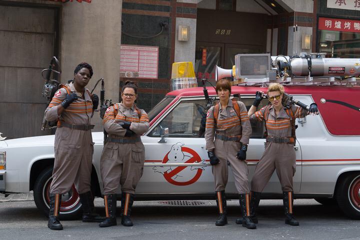 Revelan primera fotografía grupal del remake de los&nbsp;Ghostbusters
