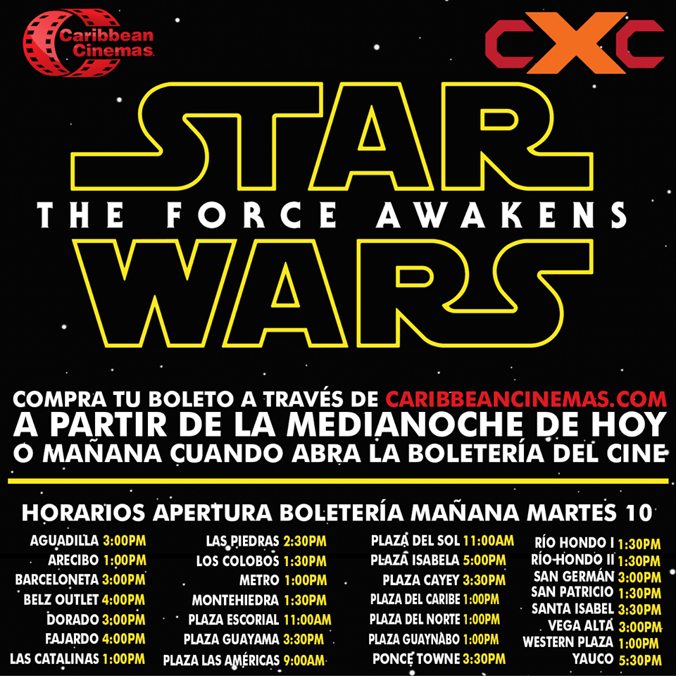 Fracasa la pre-venta de Star Wars The Force Awakens en Puerto Rico