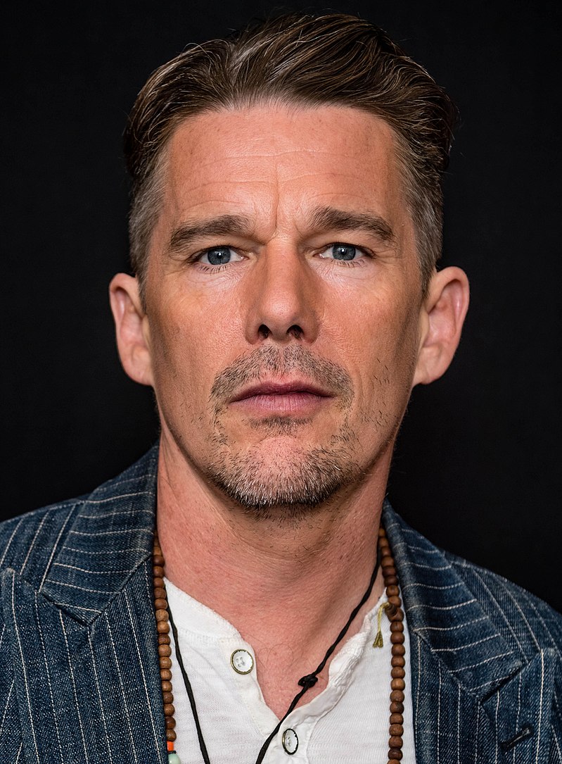 El actor estadounidense Ethan Hawke (2018)