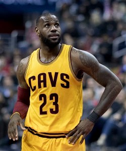 El jugador de la NBA LeBron James