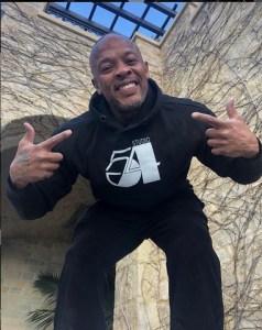 El rapero y productor Dr dre