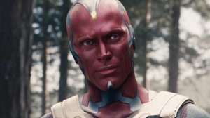 El actor Paul Bettany interpreta al personaje de Marvel Comics VISION