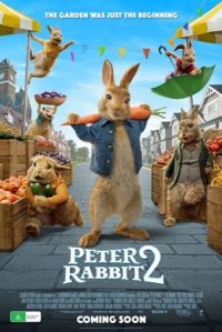 Cartel (Poster) promocional de Peter Rabbit 2