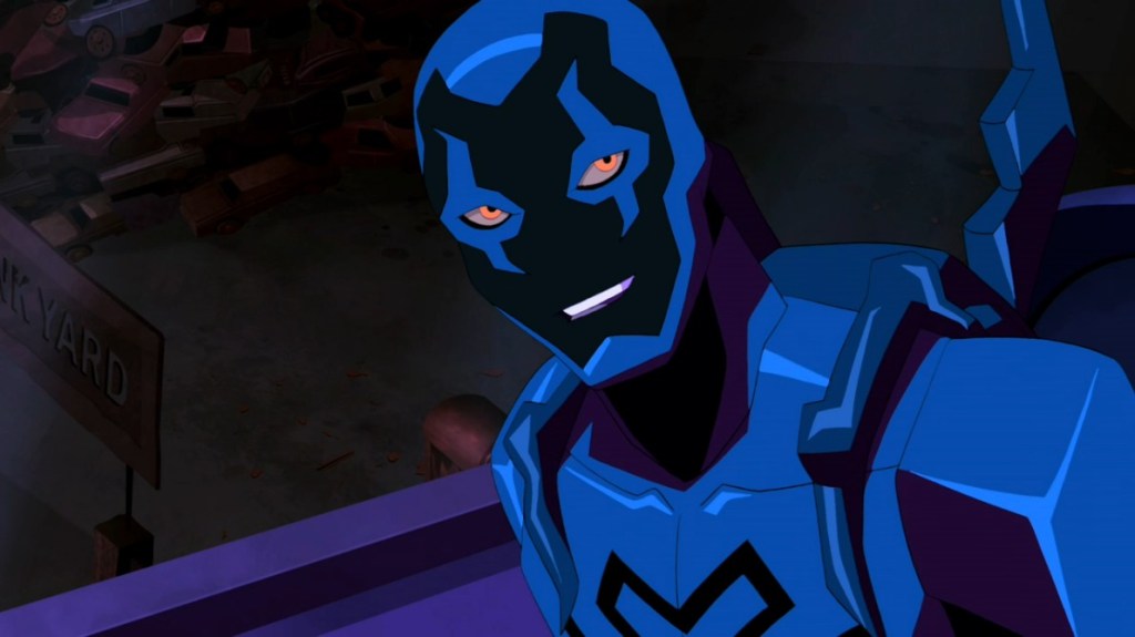 Escarabajo Azul en la serie Young Justice Invasion. 