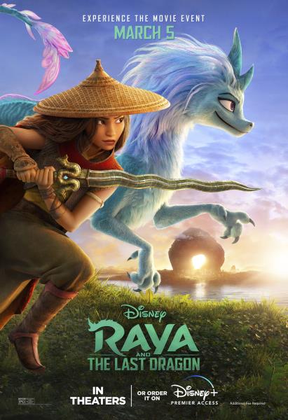 Raya and the Last Dragon es la película más vista en DisneyPlus
