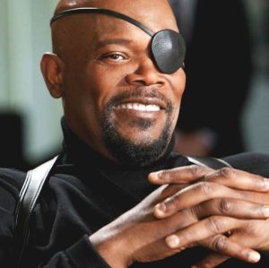 Samuel L Jackson como Nick Fury
